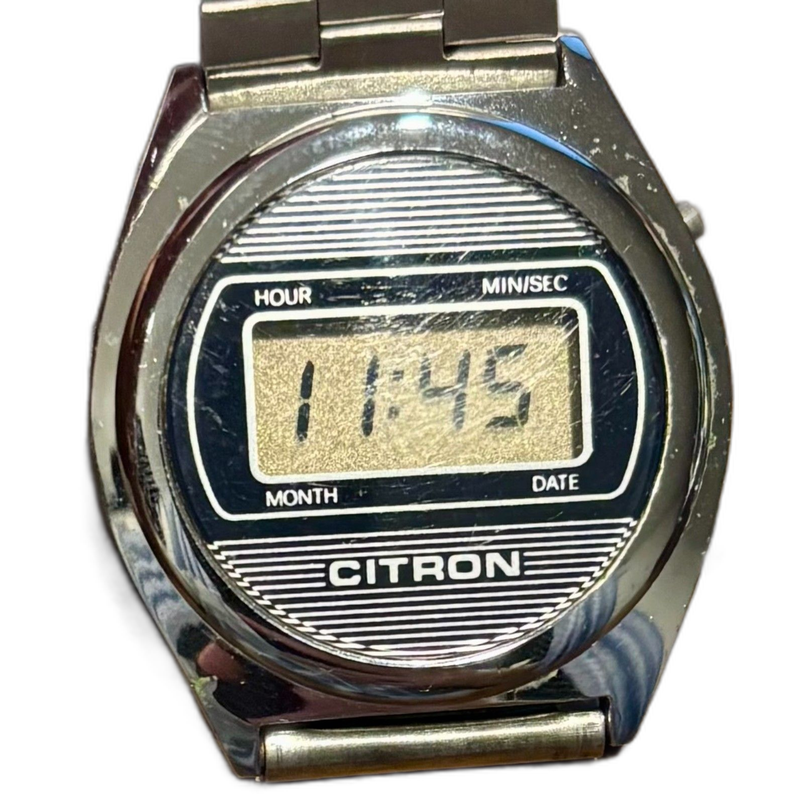 Vintage 1970s Citron International Digital Quartz Watch